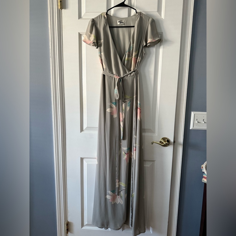Show Me Your MuMu Cream Maxi Dress